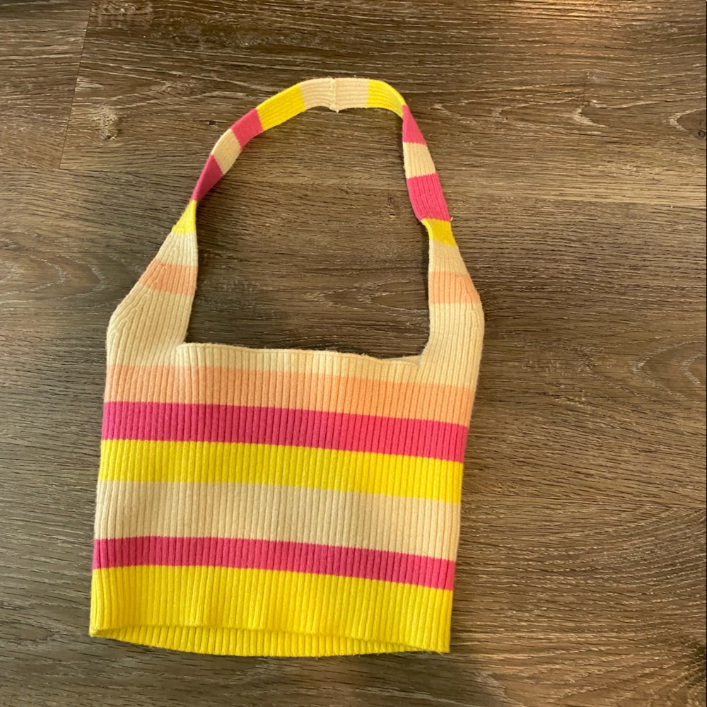 Peppermayo striped halter